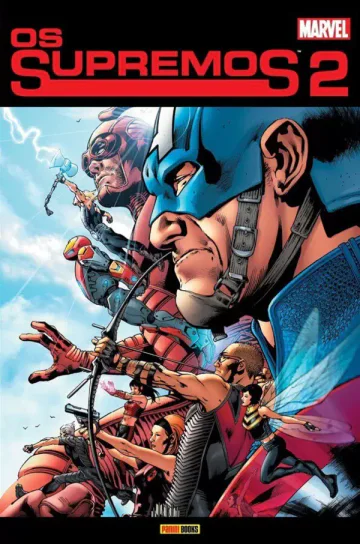 Capa de Os Supremos Vol. 2, Panini