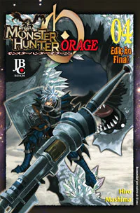 Capa de Monster Hunter Orage #04, Editora JBC