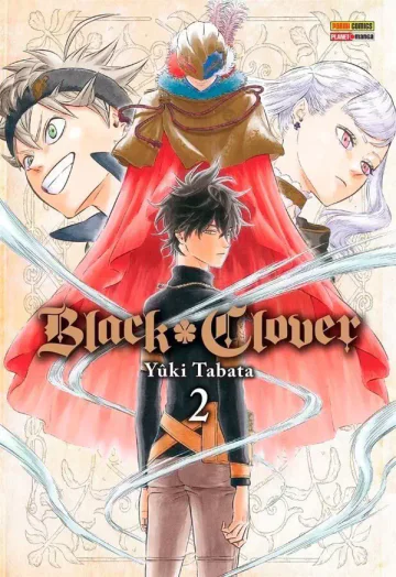 Capa de Black Clover Vol. 2, Panini