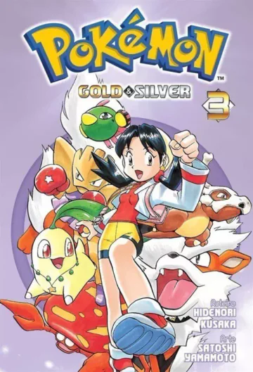 Capa de Pokémon Gold And Silver Vol. 3, Panini
