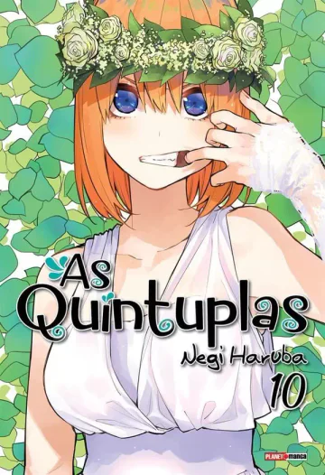 Capa de As Quíntuplas Vol. 10, Panini