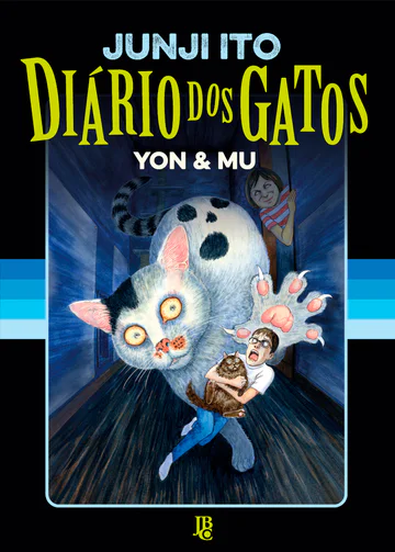 Capa de Diário dos Gatos: Yon & Mu, Editora JBC