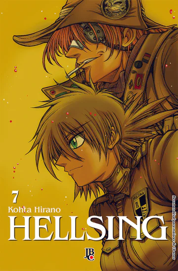 Capa de Hellsing ESP. #07, Editora JBC