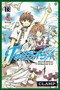 Capa de Tsubasa #13, Editora JBC