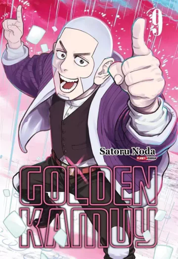 Capa de Golden Kamuy Vol. 9, Panini