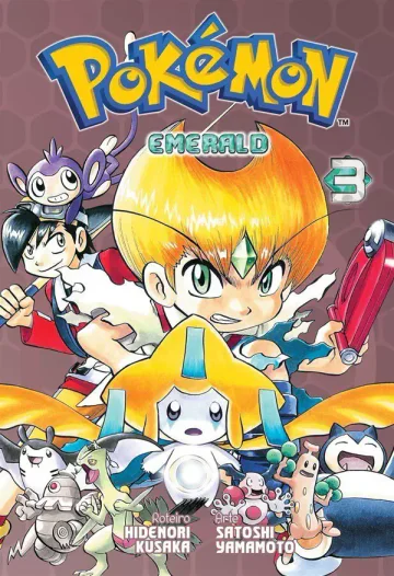 Capa de Pokémon Emerald Vol. 3, Panini