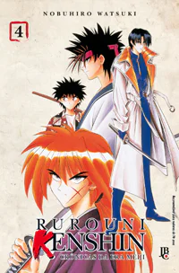 Capa de Rurouni Kenshin #04, Editora JBC