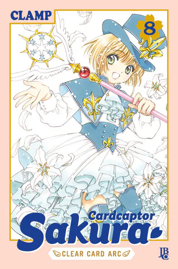 Capa de Cardcaptor Sakura Clear Card Arc #08, Editora JBC