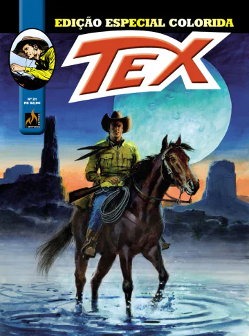 Capa de Tex Especial Colorida — nº 21, Mythos Editora