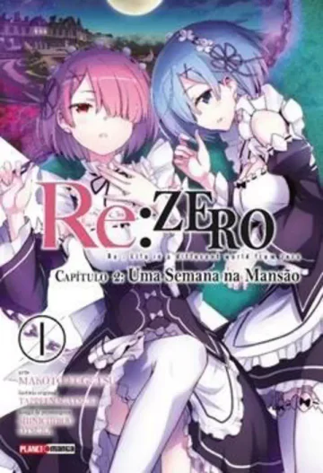 Capa de Re: Zero Capítulo 2: Uma Semana Na Mansão Vol. 1, Panini