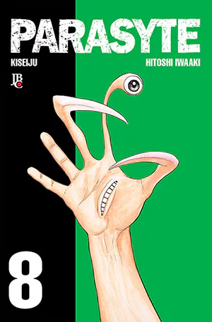 Capa de Parasyte #08, Editora JBC