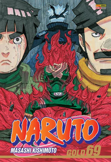 Capa de Naruto Gold Vol. 69, Panini