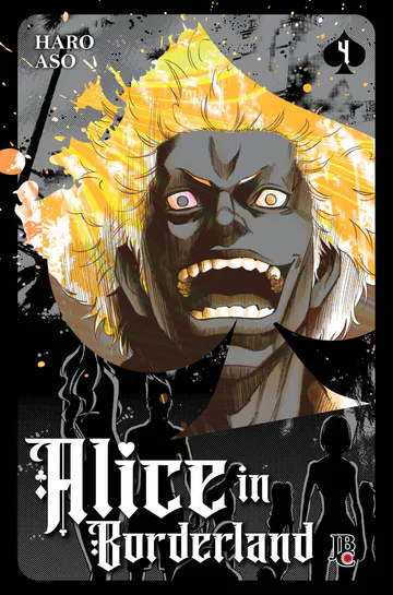 Capa de Alice in Borderland #04, Editora JBC