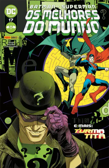 Capa de Batman/Superman: Os Melhores Do Mundo Vol. 17, Panini