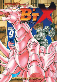 Capa de B'tX #09, Editora JBC