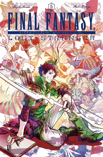 Capa de Final Fantasy - Lost Stranger #05, Editora JBC