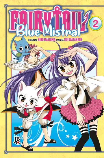 Capa de Fairy Tail Blue Mistral #02, Editora JBC