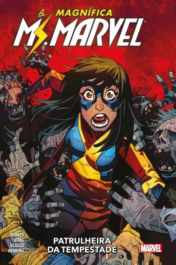 Capa de A Magnífica Ms. Marvel Vol. 2, Panini