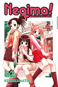 Capa de Negima! #62, Editora JBC