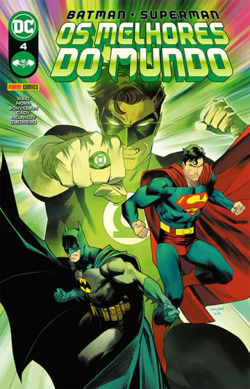 Capa de Batman/Superman: Os Melhores Do Mundo Vol. 4, Panini
