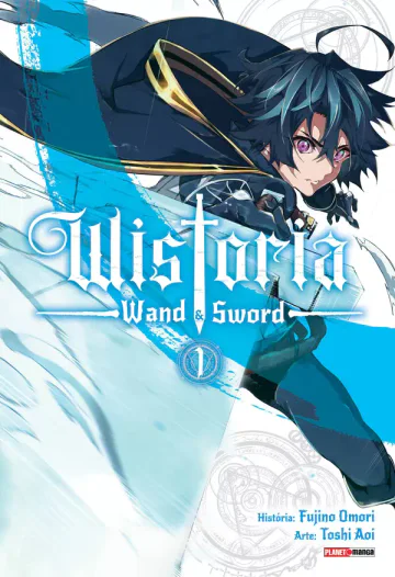 Capa de Wistoria: Wand & Sword Vol. 01, Panini