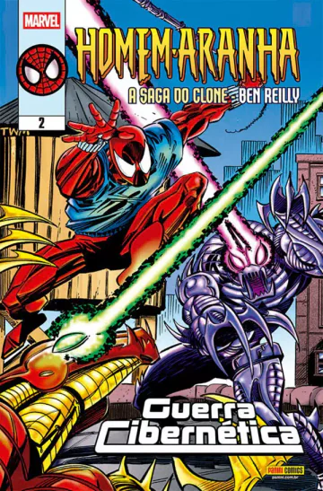 Capa de Homem-Aranha: A Saga Do Clone - Ben Reilly Vol. 2, Panini