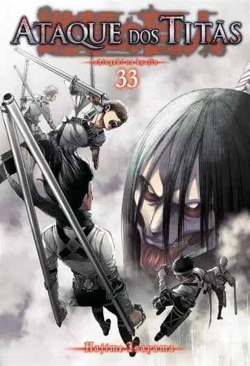 Capa de Ataque Dos Titãs Vol. 33, Panini