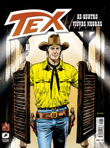 Capa de Tex nº 667, Mythos Editora