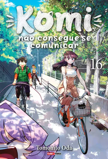 Capa de Komi Não Consegue Se Comunicar Vol. 16, Panini