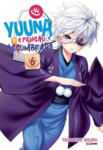 Capa de Yuuna E A Pensão Assombrada Vol. 6, Panini