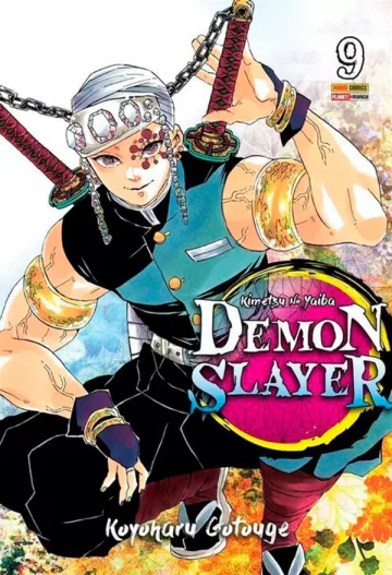 Capa de Demon Slayer - Kimetsu No Yaiba Vol. 9, Panini