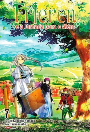 Capa de Frieren E A Jornada Para O Além Vol. 7, Panini