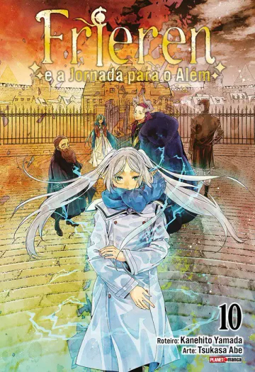 Capa de Frieren E A Jornada Para O Além Vol. 10, Panini