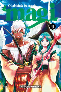 Capa de Magi - O Labirinto da Magia #09, Editora JBC