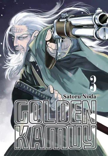 Capa de Golden Kamuy Vol. 3, Panini