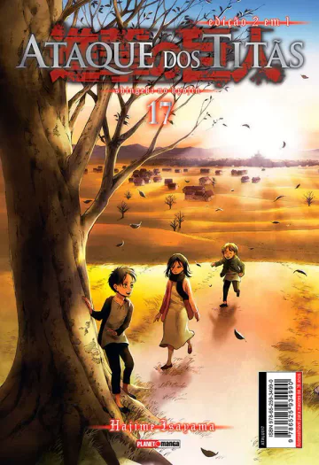 Capa de Ataque Dos Titãs (2 Em 1) Vol. 17, Panini