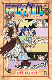 Capa de Fairy Tail #39, Editora JBC