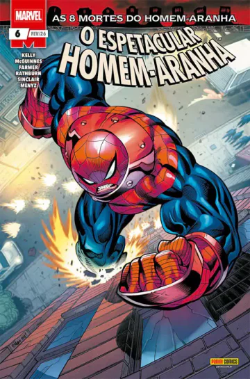 Capa de O Espetacular Homem-Aranha (2025) 06, Panini