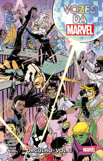 Capa de Vozes Da Marvel: Orgulho Vol. 3, Panini