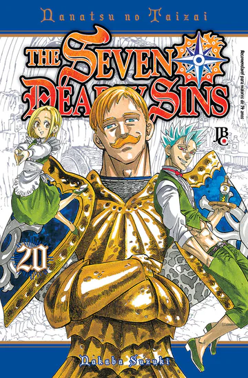 Capa de The Seven Deadly Sins #20, Editora JBC