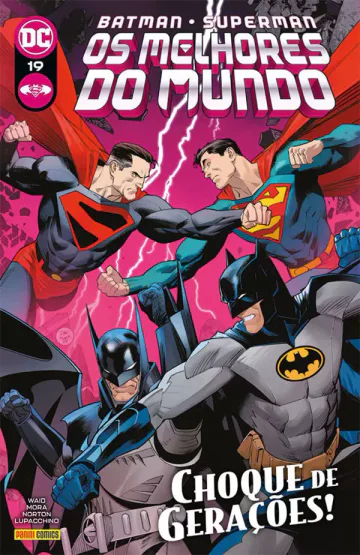 Capa de Batman/Superman: Os Melhores Do Mundo Vol. 19, Panini