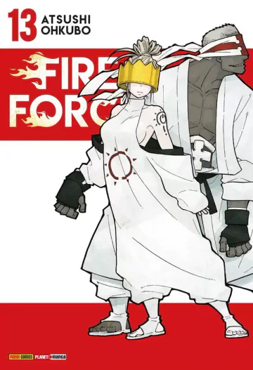 Capa de Fire Force Vol. 13, Panini