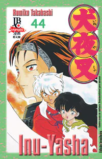 Capa de Inu-Yasha #44, Editora JBC