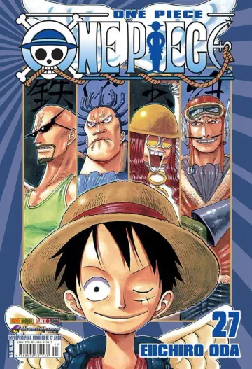 Capa de One Piece Vol. 27, Panini