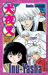 Capa de Inu-Yasha #103, Editora JBC