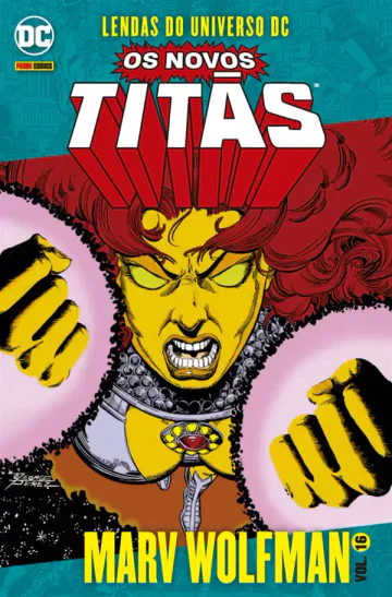 Capa de Os Novos Titãs Vol. 16, Panini