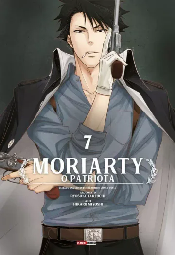 Capa de Moriarty: O Patriota Vol. 7, Panini