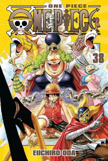 Capa de One Piece Vol. 38, Panini
