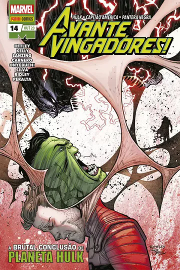 Capa de Avante, Vingadores! (2022) Vol. 14, Panini