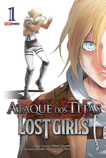 Capa de Ataque Dos Titãs: Lost Girls Vol. 1, Panini